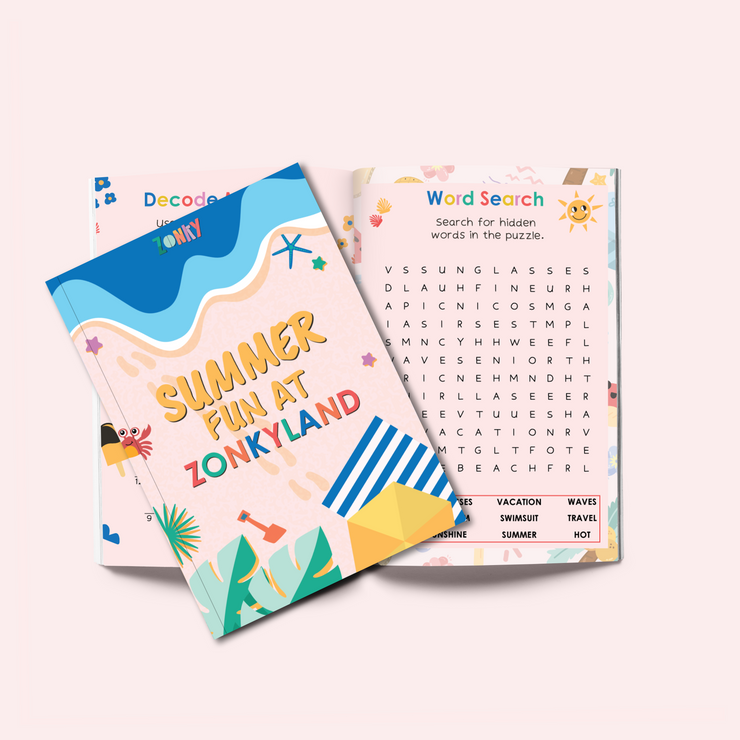 Summer Fun at Zonkyland Activity Pack Vol.16
