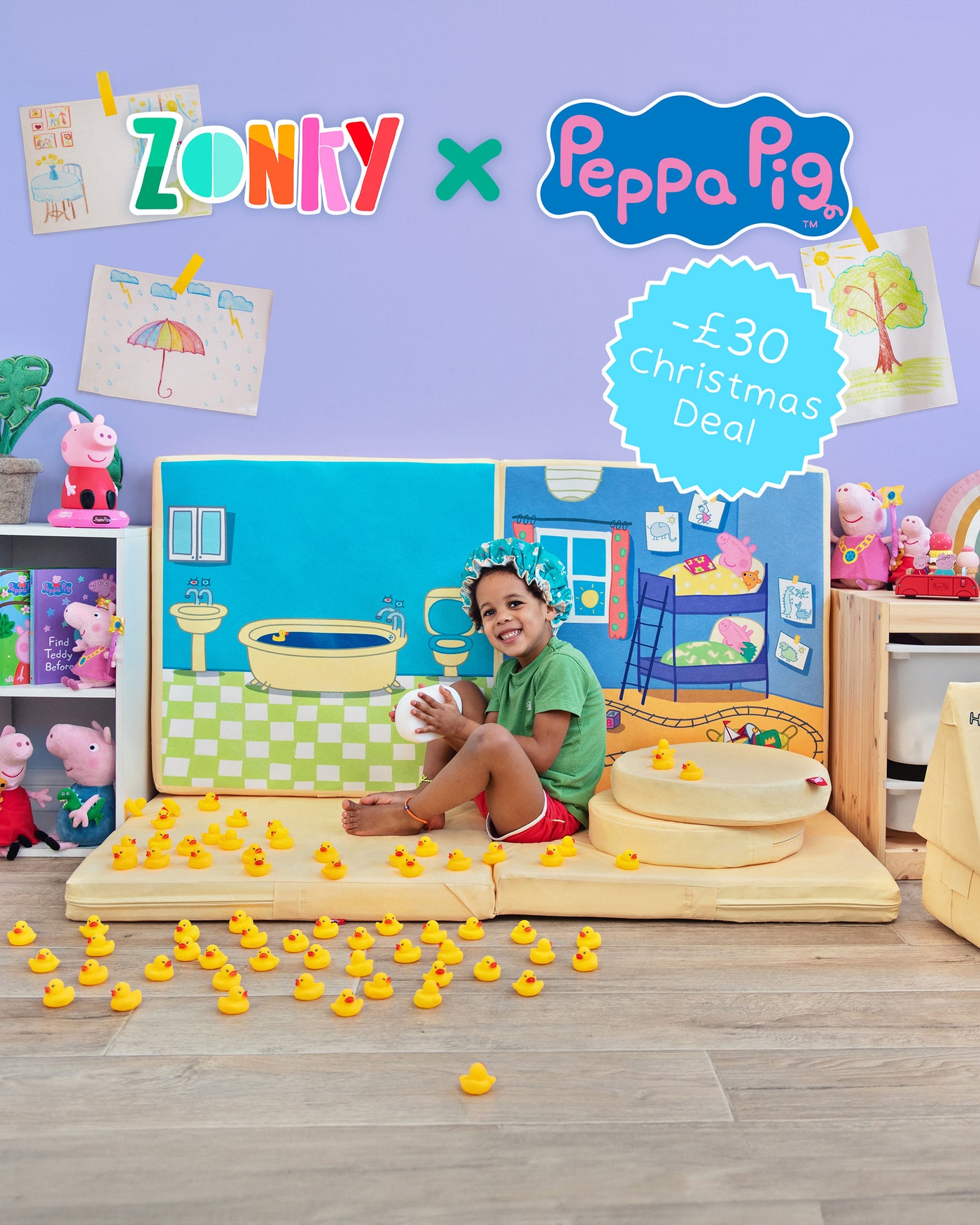 Zonky Play Sofa | Play Sofa Set | Kids Play Couch